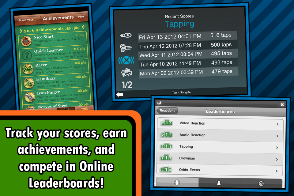 Screenshot Boost Your Reactions for iPhone Screenshot Boost Your Reactions for iPhone