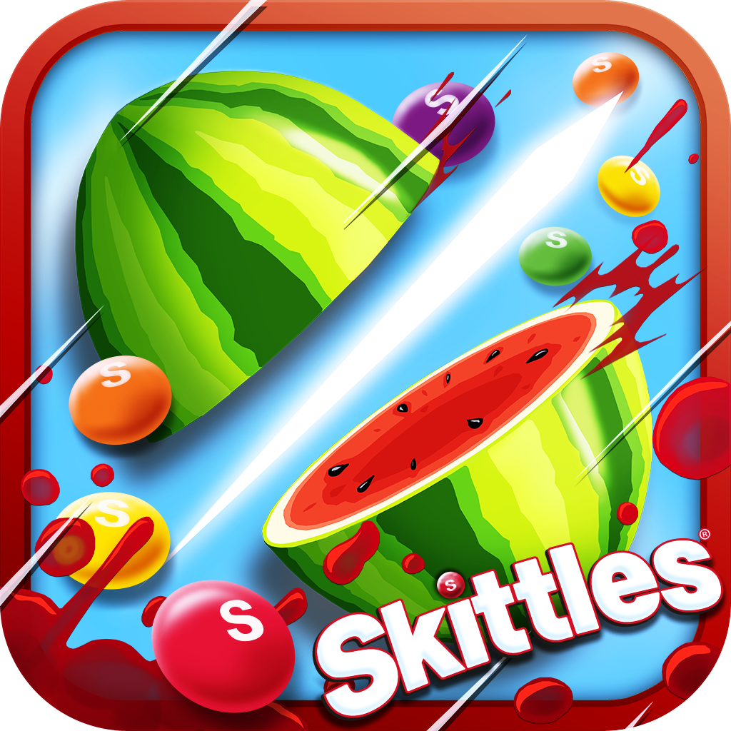 Fruit Ninja vs Skittles by Halfbrick